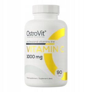 OstroVit Witamina C 1000 mg kwas L-askorbinowy odporność 90 tabletek