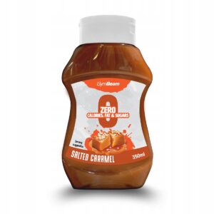 Syrop GymBeam Zero słony karmel 350 ml