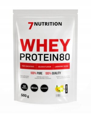 Odżywka białkowa 7Nutrition koncentrat WPC wanilliowo-bananowy 500 g