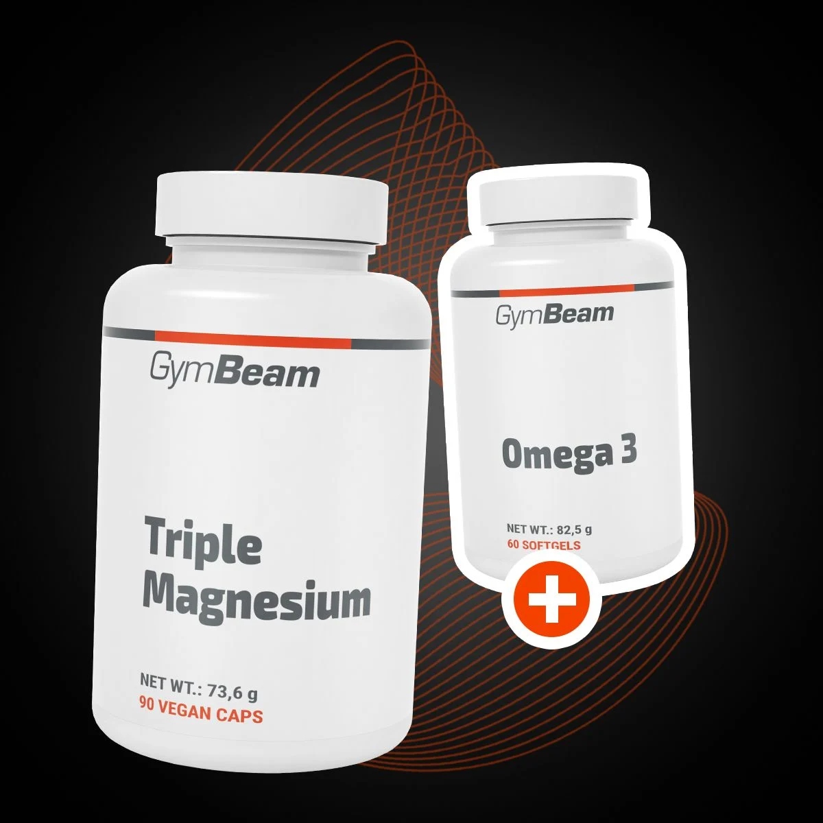 Kapsułki potrójny magnez GymBeam wegańskie 180 szt. - obrazek 4