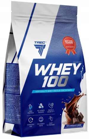 TREC ODŻYWKA BIAŁKOWA Whey 100 700g TRIPLE CHOCOLATE