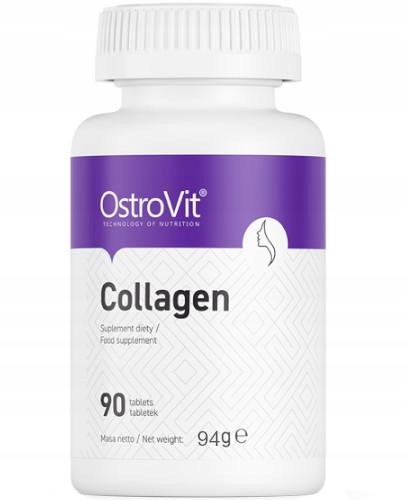 Kolagen w tabletkach OstroVit 90 tabletek 94 g - obrazek 2