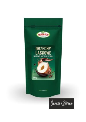 Orzechy laskowe oblane w mlecznej czekoladzie 150 g Targroch