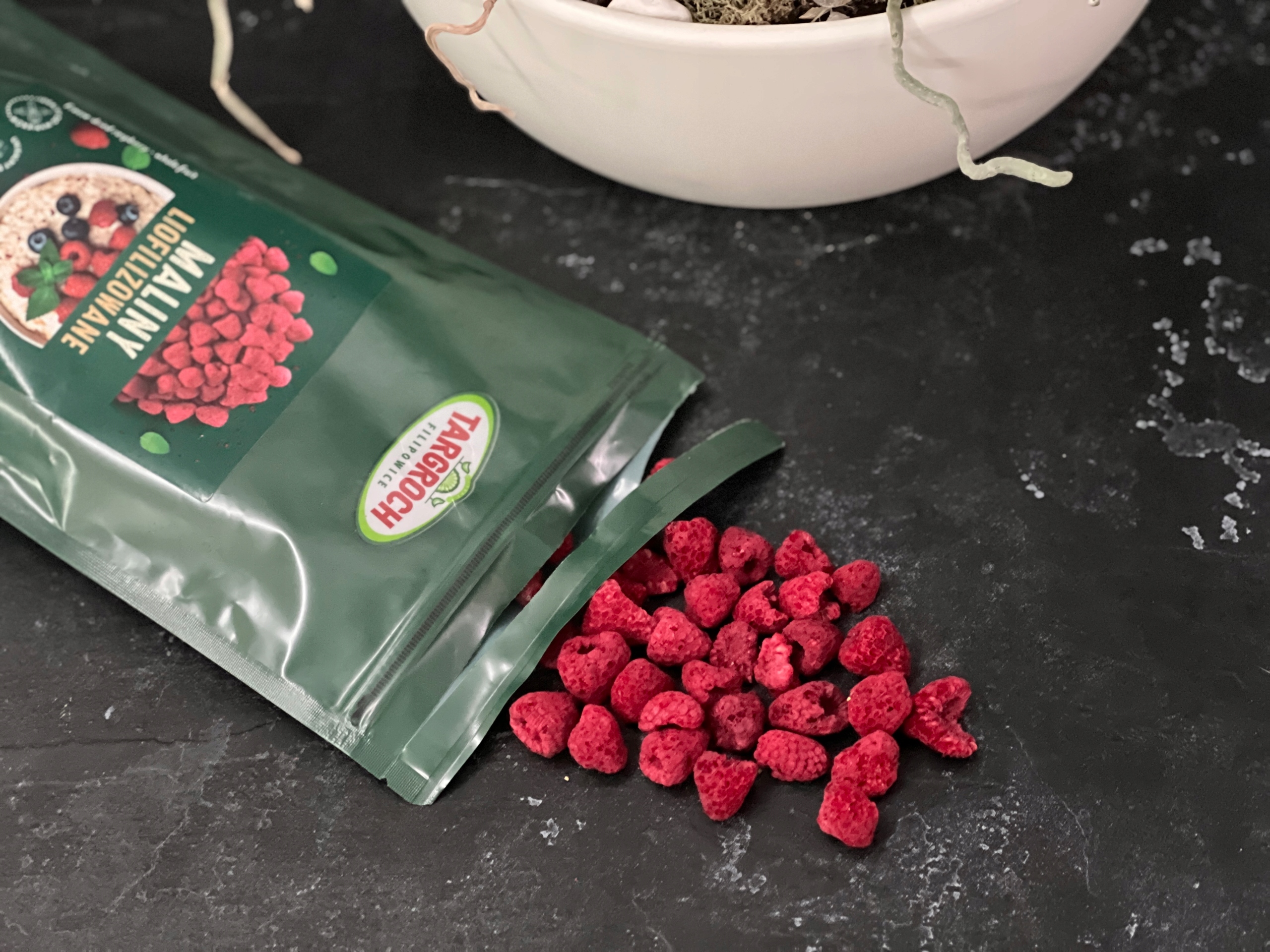 Maliny liofilizowane cały owoc 40 g Targroch - obrazek 4