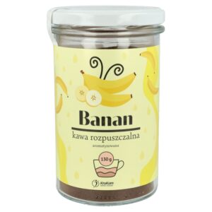 Kawa rozpuszczalna KruKam Kawa rozpuszczalna Bananowa 130 g