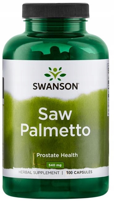 Swanson Saw Palmetto 540 mg 100 kapsułek palma sabałowa prostata - obrazek 3