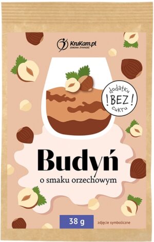Budyń orzechowy z czekoladą KruKam 38 g