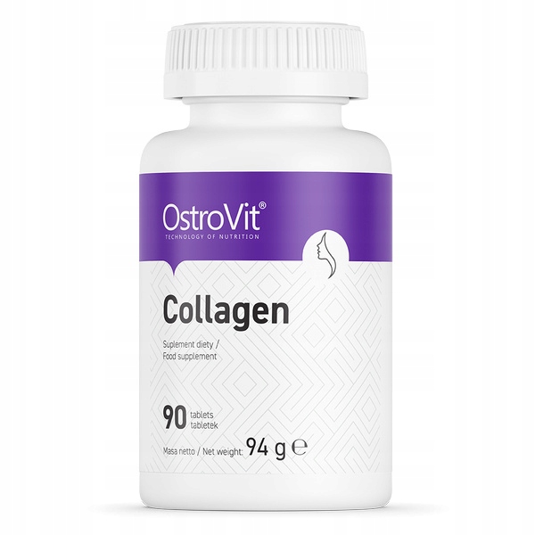 Kolagen w tabletkach OstroVit 90 tabletek 94 g - obrazek 4