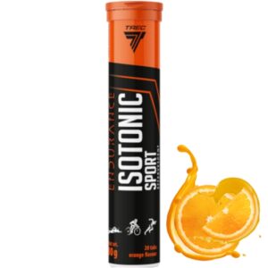 Izotonik Trec Nutrition tabletki musujące pomarańczowe bez aspartamu