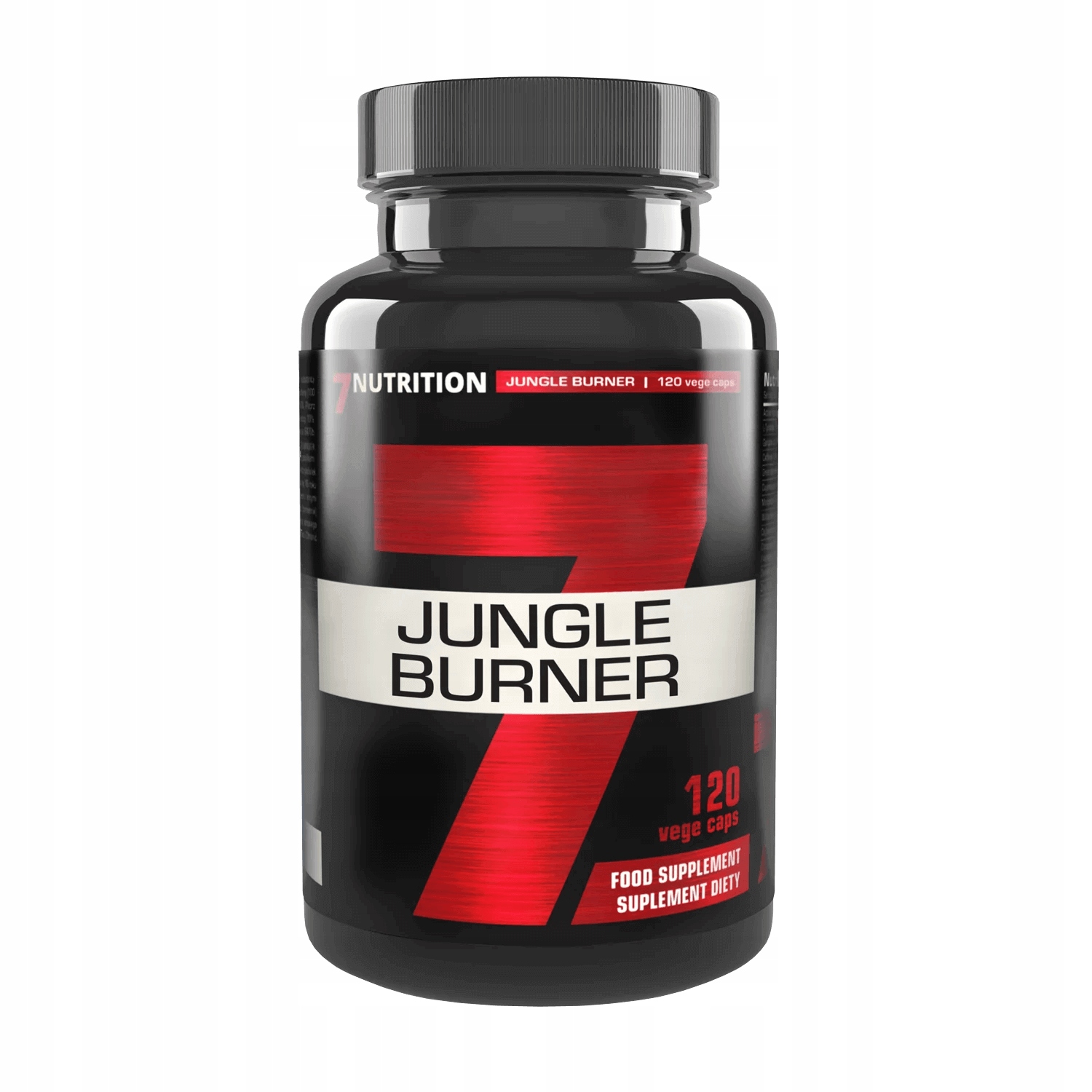 Spalacz tłuszczu kapsułki 7Nutrition Jungle Burner naturalny 120 szt. - obrazek 3