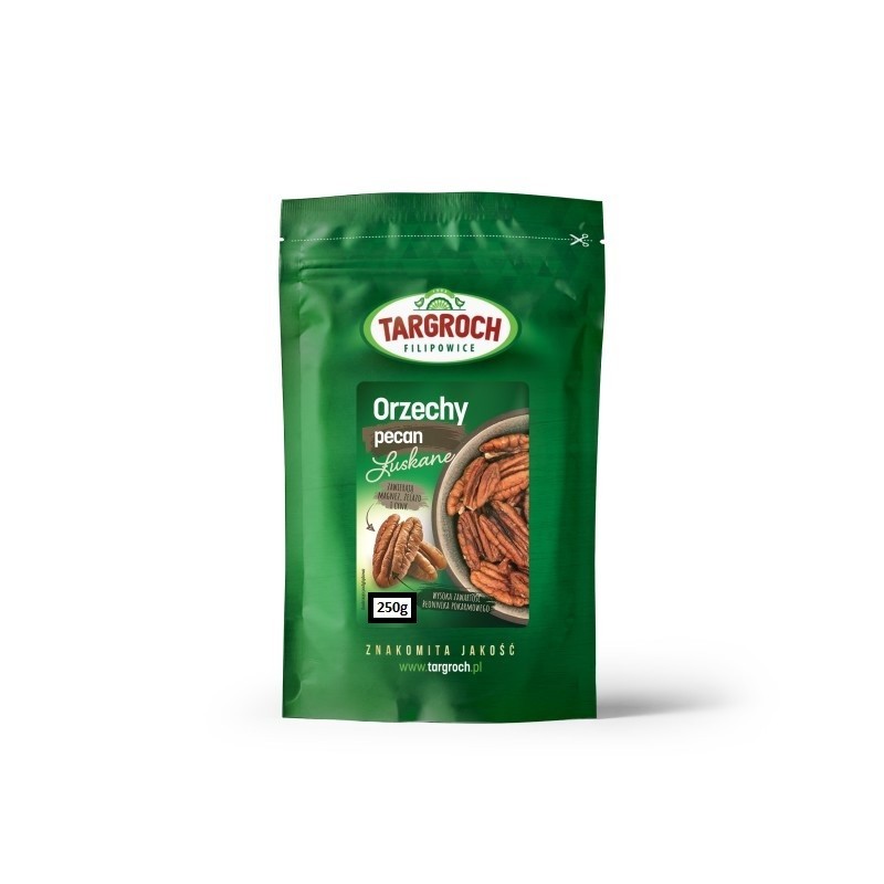 Orzechy pekan Targroch całe orzechy 250 g - obrazek 3