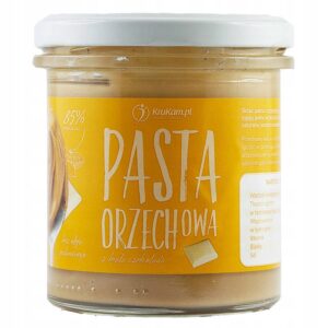 Pasta orzechowy KruKam Pasta z białą Czekoladą 300 g