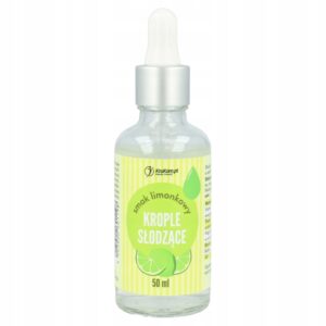 Krukam Aromat Limonkowy 50ml Krople Słodzące BEZ CUKRU