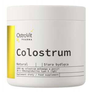 OstroVit Colostrum Wołowe 100 g Suszona Siara Bydlęca 30% Immunoglobuliny