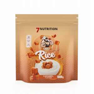 Kleik ryżowy proszek 7Nutrition Cream of Rice 1000g smak karmelowy 1000 g