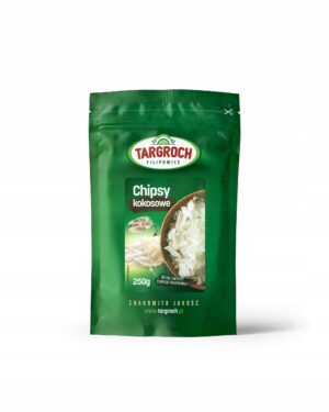 Chipsy kokosowe Targroch naturalne 250 g ekologiczne bez cukru