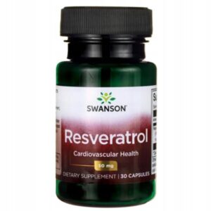 Kapsułki resweratrolu 50 mg Swanson Health Products 30 szt.