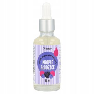 KROPLE SŁODZĄCE 50ML KRUKAM - OWOCE LEŚNE