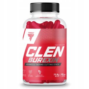 Wielozadaniowe kapsułki Trec Nutrition Clen Burexin smak naturalny