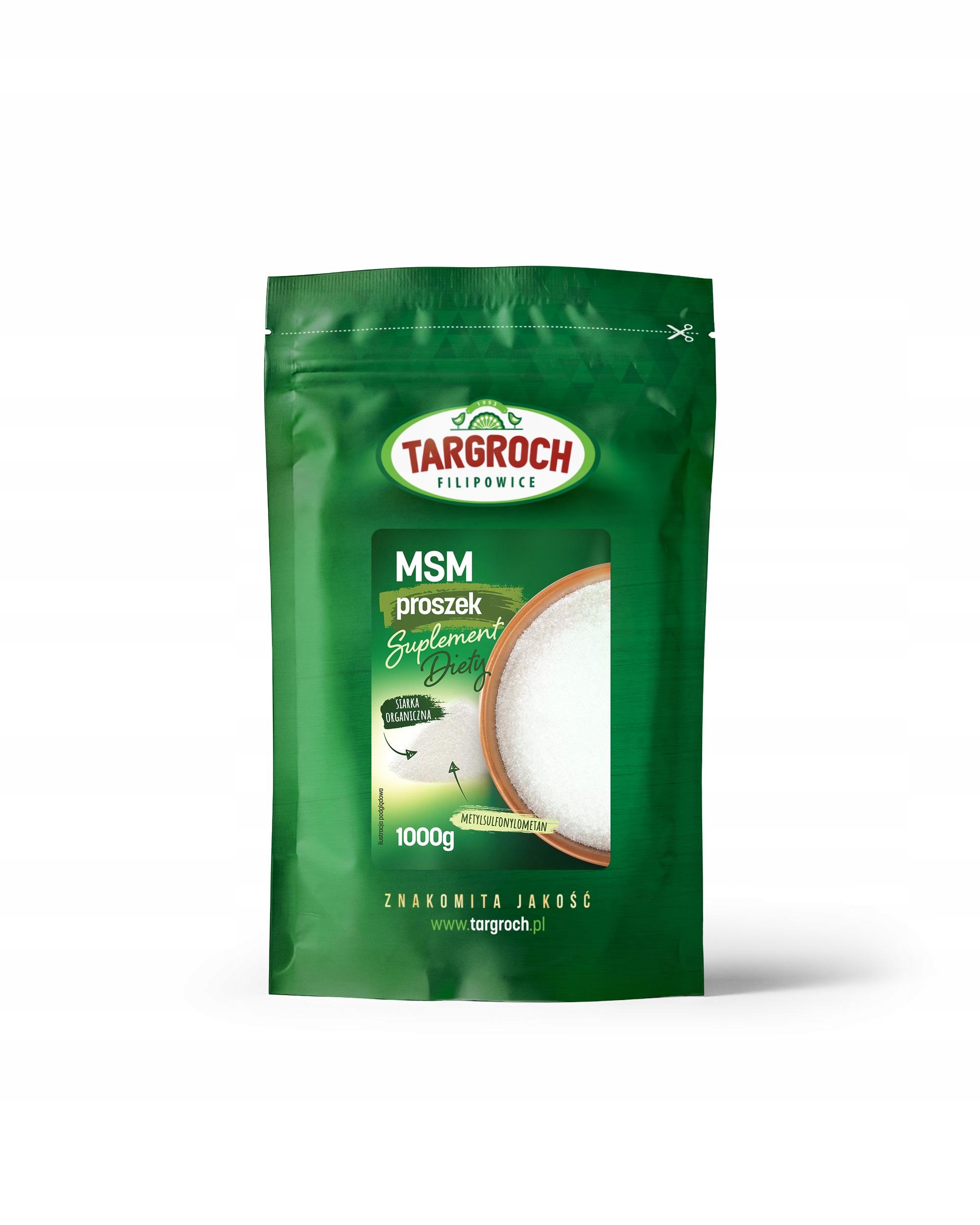 MSM siarka organiczna Targroch 500g