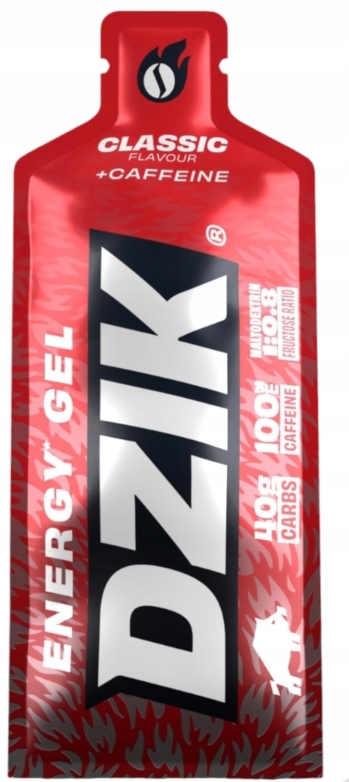 Żel energetyczny DZIK CLASSIC + CAFFEINE 66g 160kcal - WK DZIK ENERGY GEL
