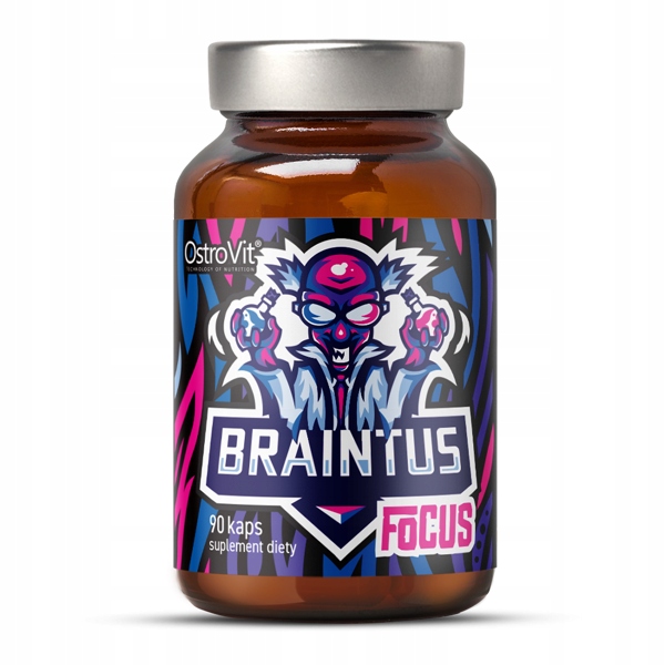 Suplement OstroVit Braintus Focus 90 kaps. - obrazek 2