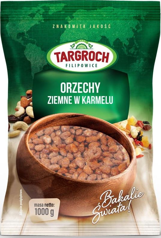 Orzeszki ziemne arachidowe w karmelu Targroch 1 kg