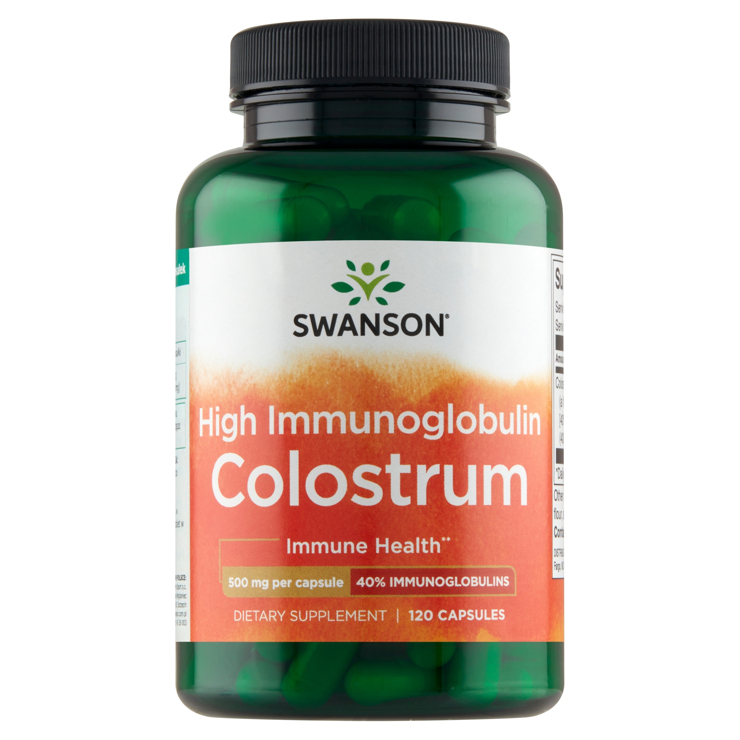 Kapsułki colostrum Swanson Health Products 120 szt. 500 mg - obrazek 3