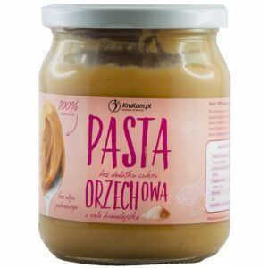 Pasta orzechowy z solą KruKam Pasta orzechowa z solą 500 g