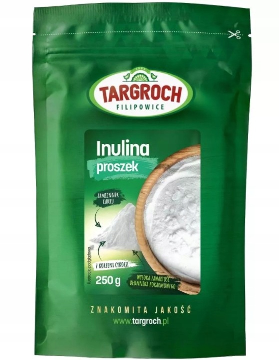 Inulina z korzenia cykori Targroch proszek 250 g - obrazek 2