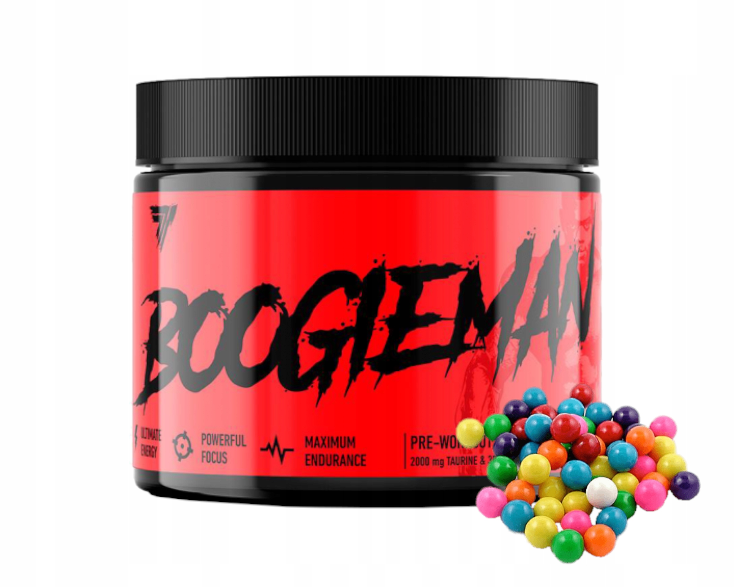 Odżywka przedtreningowa Trec Nutrition guma balonowa 300 g bez cukru - obrazek 6