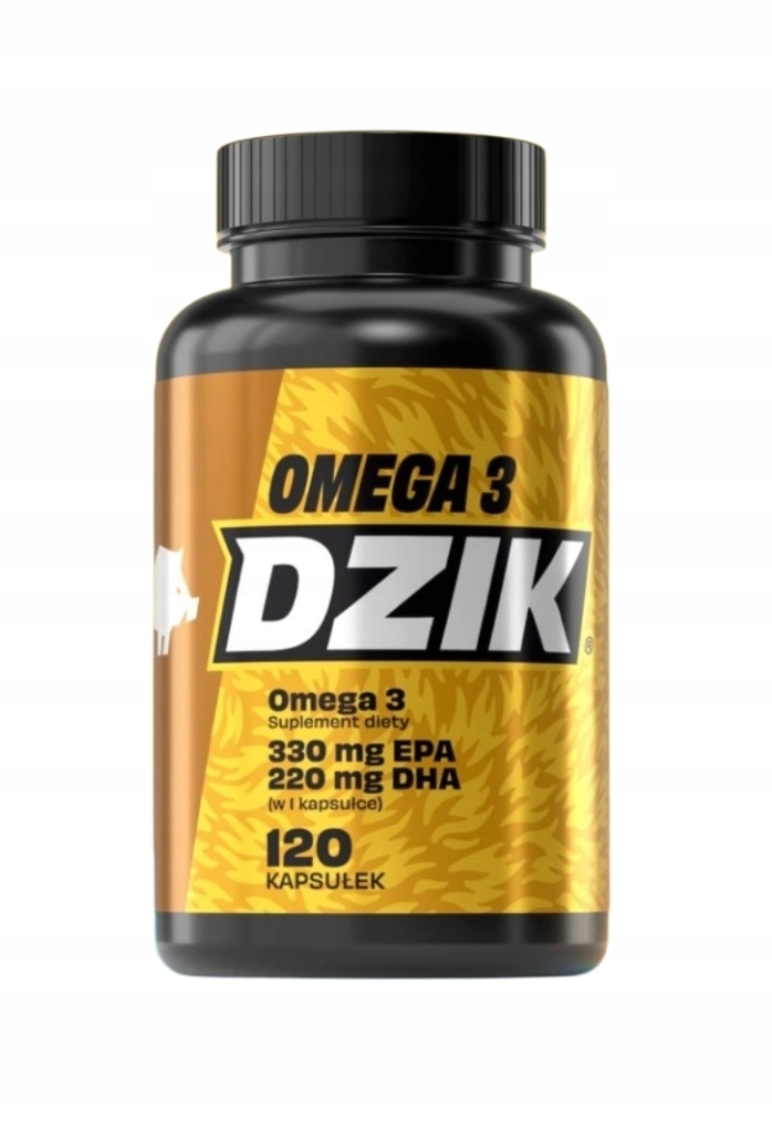 Kwasy Omega 3 Dzik - 120 kapsułek