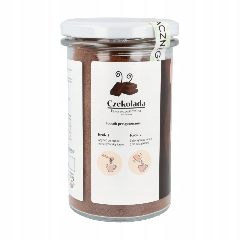 Kawa rozpuszczalna KruKam Kawa rozpuszczalna Czekolada 130 g - obrazek 2