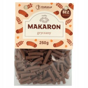 KRUKAM Makaron gryczany bezglutenowy rurki 250g
