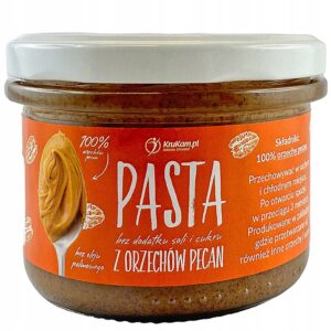 Pasta naturalny KruKam Pasta z orzechów pecan 150 g