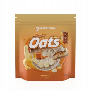 7Nutrition Instant OATS 1000 g Banoffee