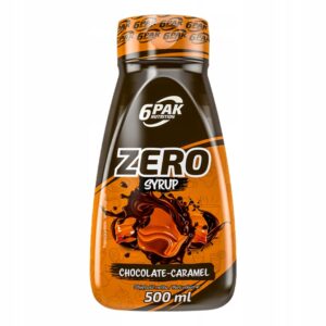 Sos do deserów 6PAK Nutrition karmelowy 500 g 500 ml