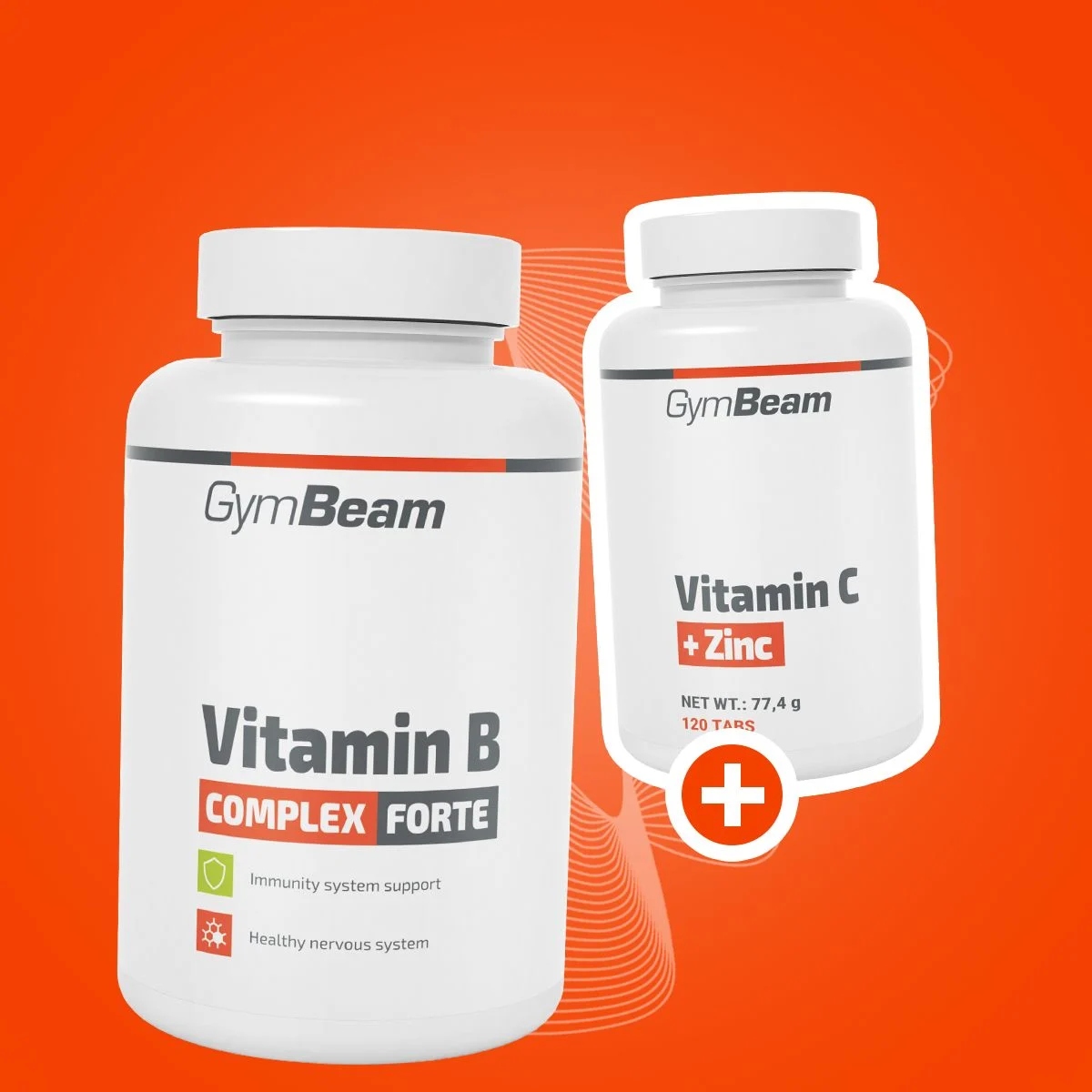 GymBeam Vitamin B Complex Forte kompleks witamin z grupy B 90 tabletek - obrazek 4