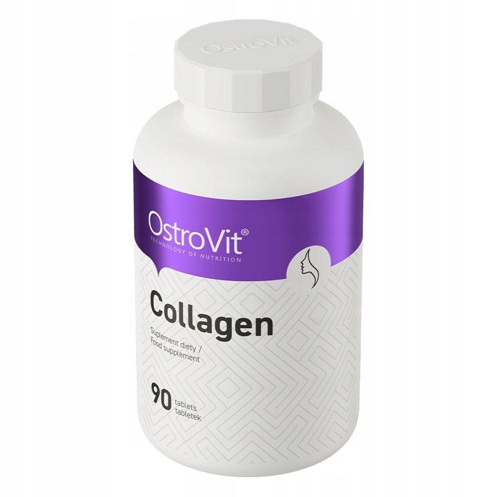 Kolagen w tabletkach OstroVit 90 tabletek 94 g - obrazek 3