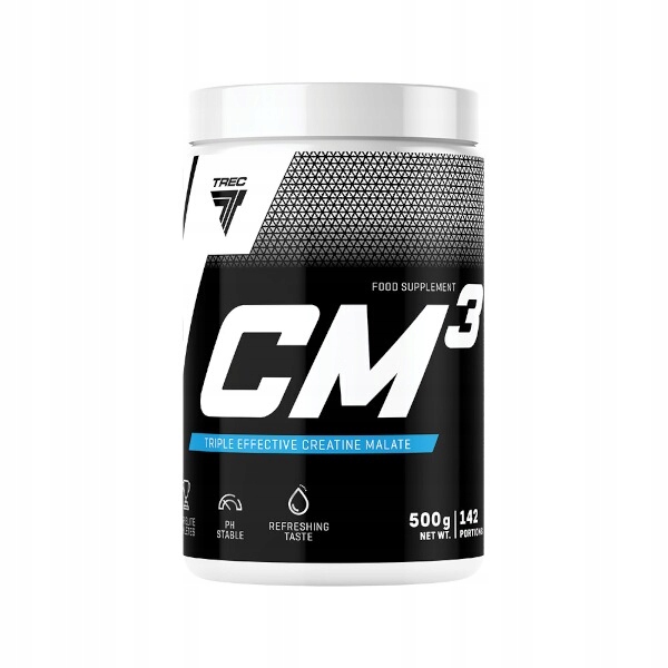 Kreatyna Trec CM3 powder 500g Pomarańcza - obrazek 13