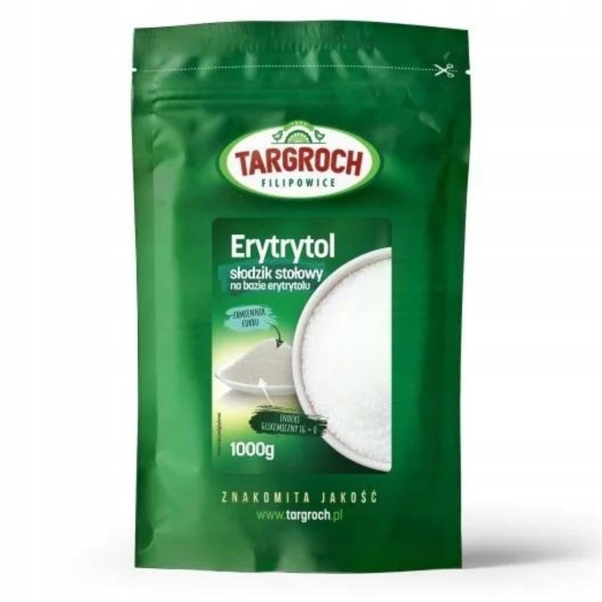 Erytrytol naturalny słodzik 1 kg Targroch