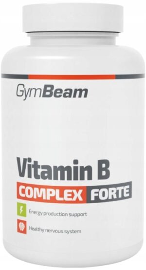 GymBeam Vitamin B Complex Forte kompleks witamin z grupy B 90 tabletek