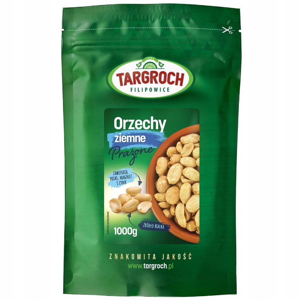 Orzeszki ziemne Targroch połówki 500 g