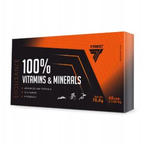 Suplement diety Trec Nutrition 100% Vitamins & Minerals 60 kapsułek