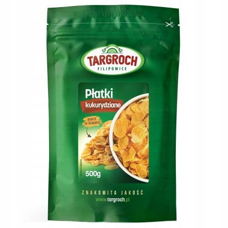 Targroch PŁATKI kukurydziane 500g - obrazek 2