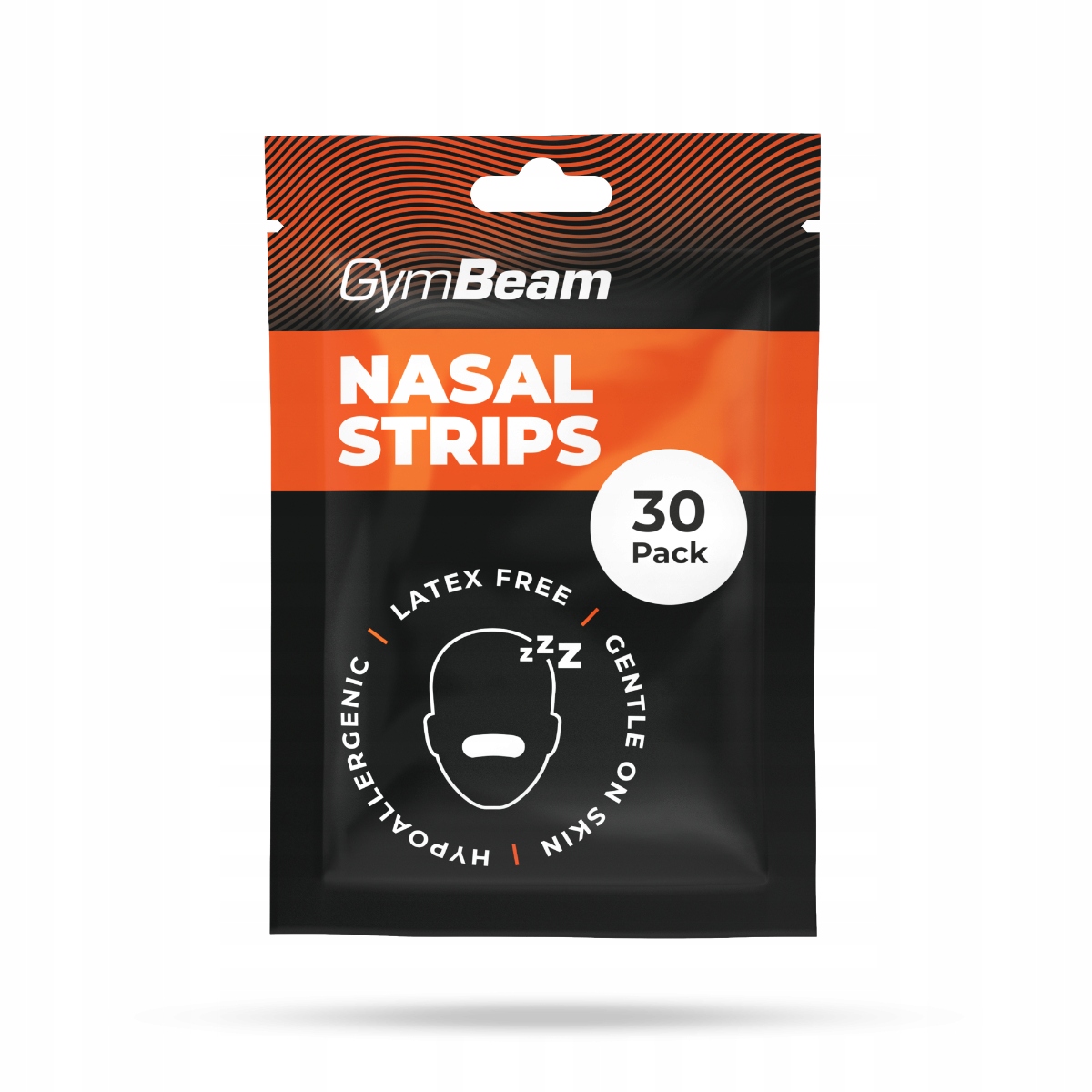 PASKI NA NOS 30 SZTUK LEPSZY SEN SWOBODNE ODDYCHANIE SPORT GymBeam - obrazek 3