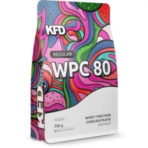 KFD Regular WPC 80 białko serwatkowe smak lody waniliowe 750 g