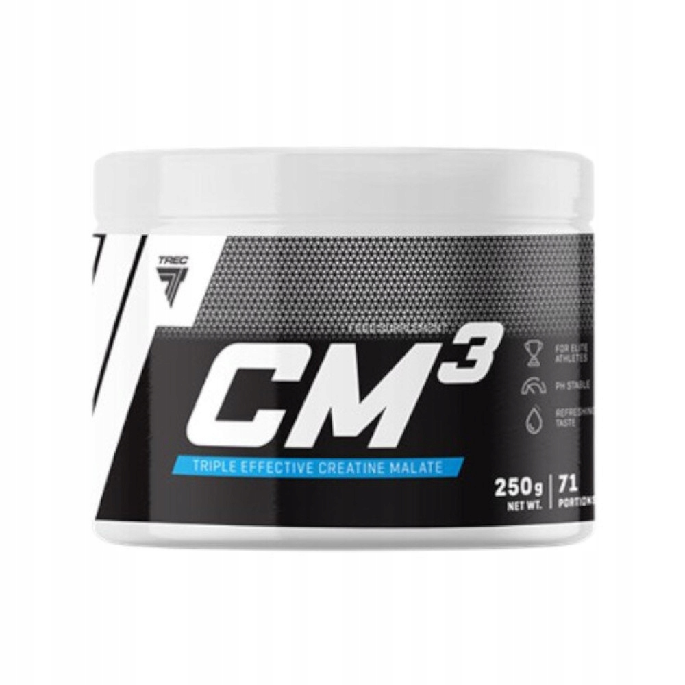 Trec CM3 Powder kreatyna jabłczan 250g cola - obrazek 2
