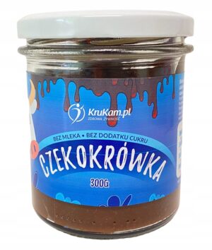Pasta orzechowa czekoladowa KruKam wegańska 300 g