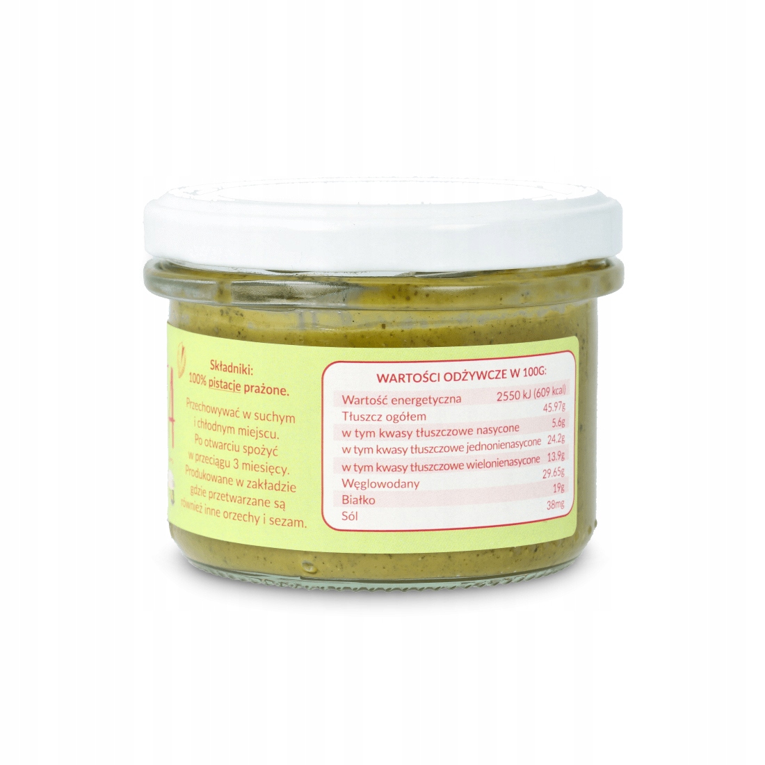 Pasta pistacjowa KruKam 150 g - obrazek 7